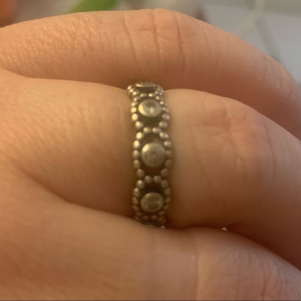 Pandora ring 7.5 in perfect condition